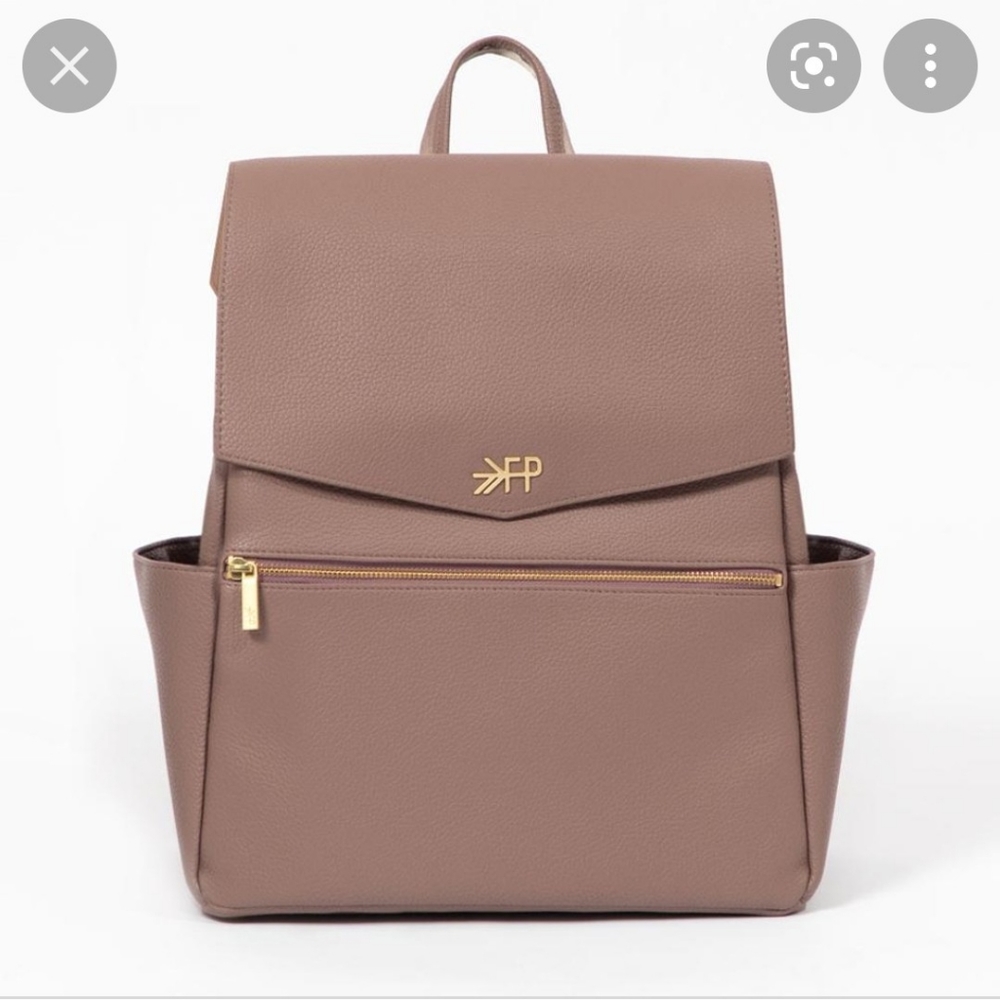 Freshly Picked Heather (Lilac) Classic Diaper Bag